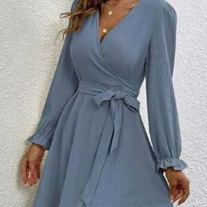 Hazel Blue Versatile Dress